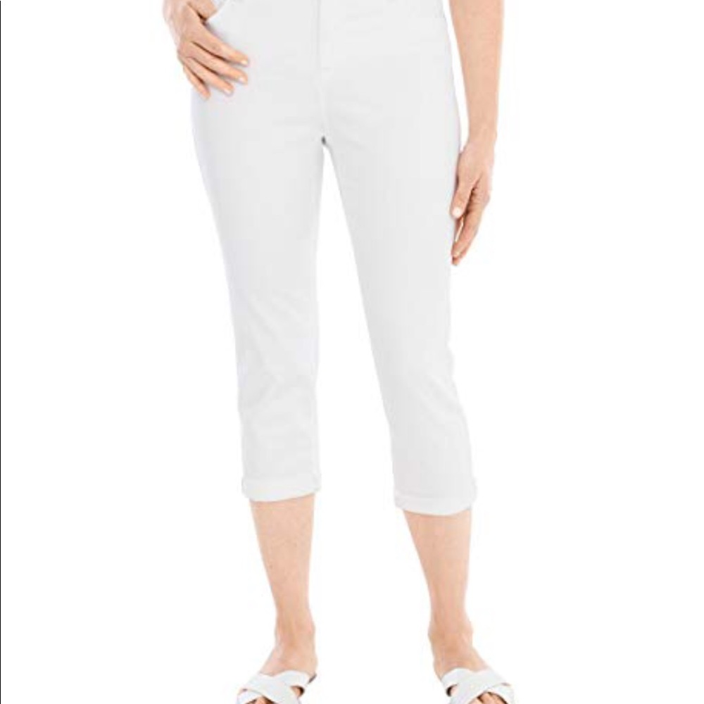 CHICO’S So Slimming GIRLFRIEND Crop Ankle sz1